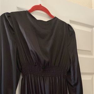 Elegant black blouse